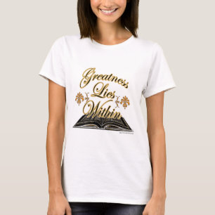 Groetheid in stijl 2 Slogan lezen T-shirt