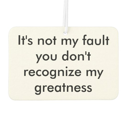 Groetheid Luchtverfrisser (Achterkant)