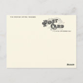 Groetjes uit het Alabama Briefkaart (Achterkant)