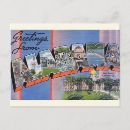 Groetjes uit het Alabama Briefkaart