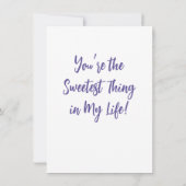 Groetjes: Valentijnsdag Flat Kaart (Achterkant)