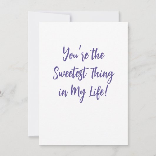 Groetjes: Valentijnsdag Flat Kaart (Achterkant)