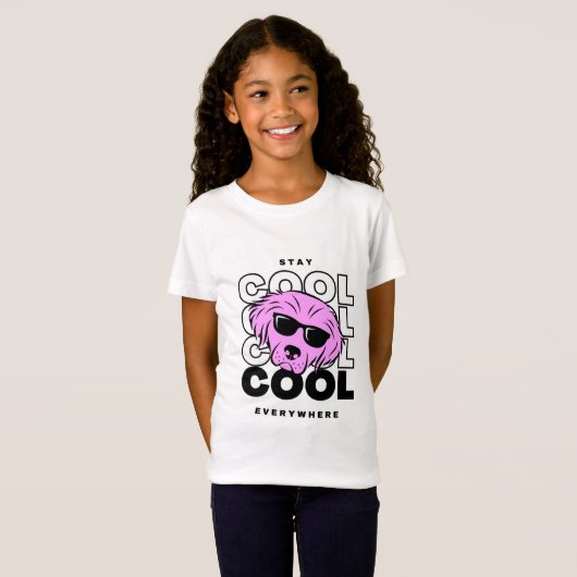 Groetjes van het seizoen Blijf overal cool T-shirt (Voorkant volledig)