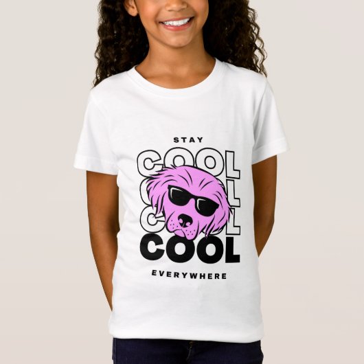 Groetjes van het seizoen Blijf overal cool T-shirt (Voorkant)