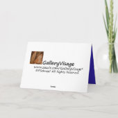 Groetjes van het seizoen Foto-Insert Feestdagen Kaart (Achterkant)