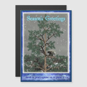 Groetjes van het seizoen - Porcupine in a Pine (Voorkant / Achterkant)