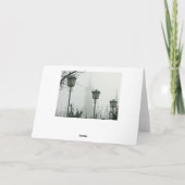 Groetkaart voor vakantieverraad feestdagen kaart (Achterkant)