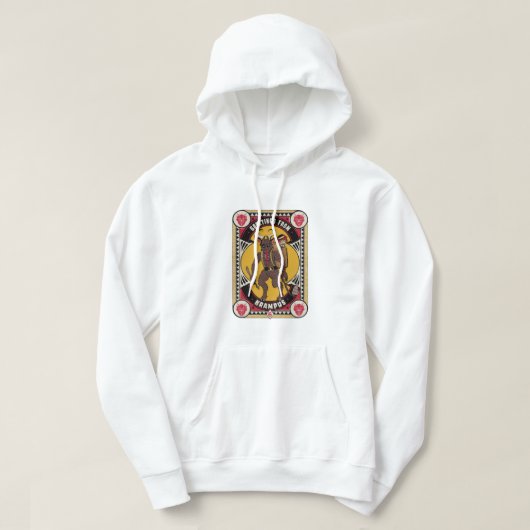 GROETTEN VAN KRAMPUS HOODIE (Design voorkant)