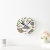 Groeven Aangepaste voor persoonlijke naam Ronde Klok (Huis)