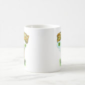 Groeven Gold Four Leaf Clover-Mok Koffiemok (Center)