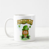 Groeven Gold Four Leaf Clover-Mok Koffiemok (Links)