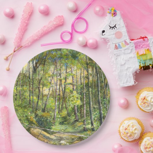 grof papieren bordje (Feest)