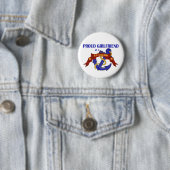 Grof Vriendin van een Amerikaanse zeeman Ronde Button 5,7 Cm (In situ)