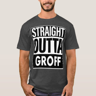 Groff naam rechtstreeks uit Groff T-shirt