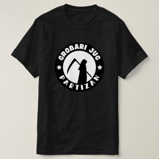 Grofkazers Zuid Partizan T-shirt (Design voorkant)