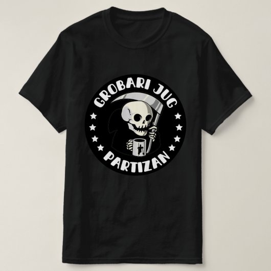 Grofkazers Zuid Partizan T-shirt (Design voorkant)