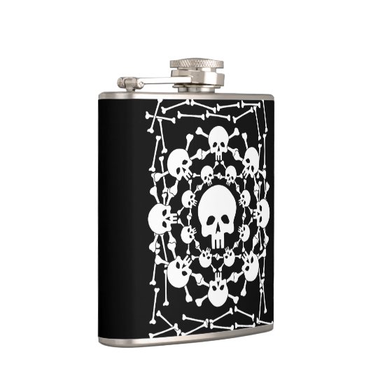 Grog Pirate Skulls Flask Heupfles (Rechts)