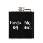 Grog Pirate Skulls Flask Heupfles (Achterkant)