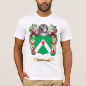 Grogan Coat of Arms (familiekust) T-shirt (Voorkant)