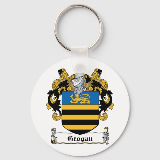 Grogan Family Crest Sleutelhanger (Voorkant)