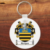 Grogan Family Crest Sleutelhanger (Voorkant)