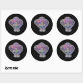 Grogger de Golem Ronde Sticker (Vel)