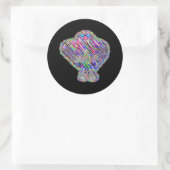 Grogger the Golem Ronde Sticker (Tas)