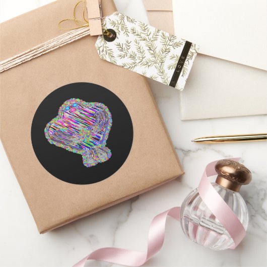 Grogger the Golem Ronde Sticker (Geschenken)