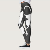 Groggy Glitch Face Leggings (Links)