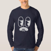 Groggy Glitch Face T-shirt (Voorkant)