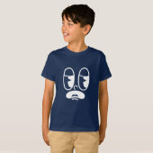 Groggy Glitch Face T-shirt (Voorkant volledig)