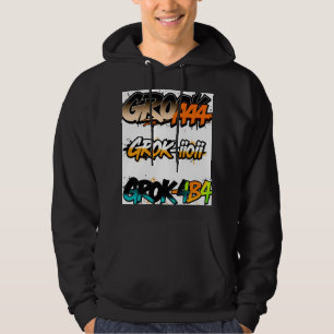 Grok4 perfect" hoodie design met T-shirts