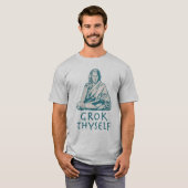 Grok jezelf t-shirt (Voorkant volledig)