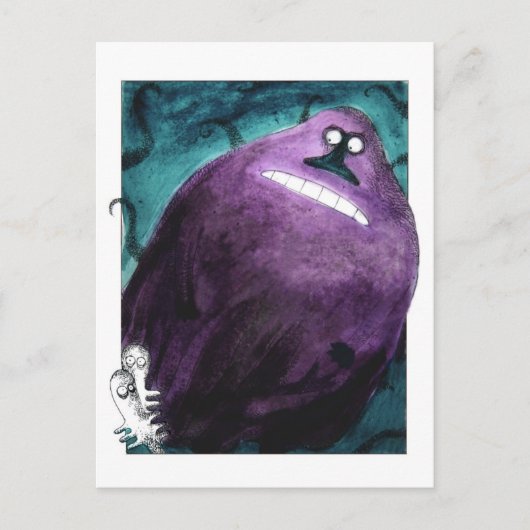 Groke-kaart Briefkaart (Voorkant)