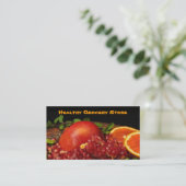 Grokerijwinkel Visitekaartje (Staand voorkant)