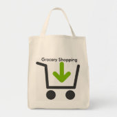 Grokershopping Tote Bag (Voorkant)