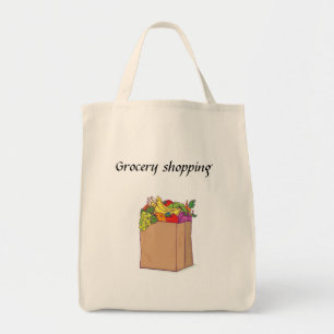 Grokershopping Tote Bag