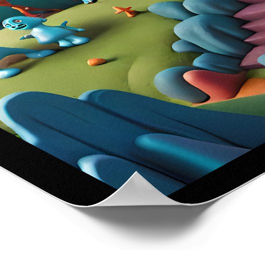 Groll-Town Schoolhouse Poster (Hoek)