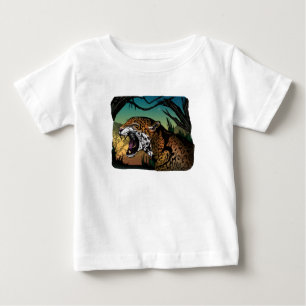 Grommende Jaguar Jungle Design – Wilde Kat Teal