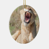 Grommende Leeuwin Keramisch Ornament (Rechts)
