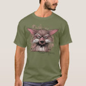 Grommige Coyote T-shirt (Voorkant)