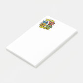 Grommige Data Beestje Post-it® Notities Notes (Schuin)