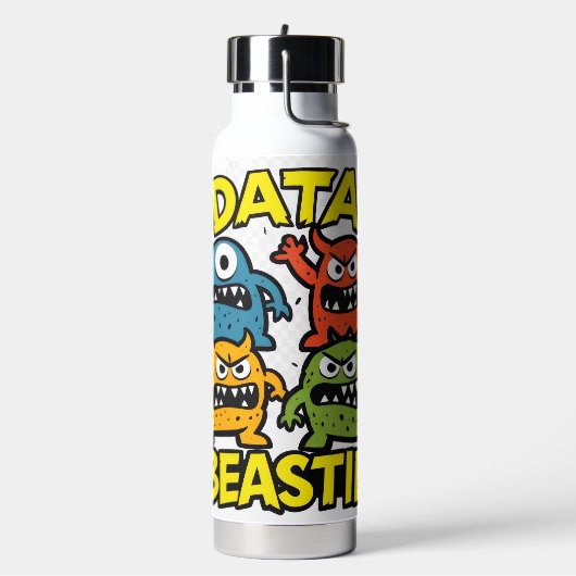 Grommige Data Beestje Waterfles (Links)
