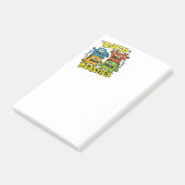 Grommige Data Beestjes Post-it® Notities Notes (Schuin)