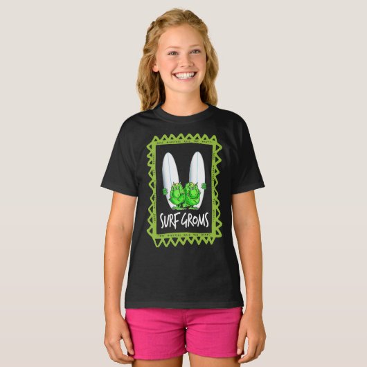Groms 2020 (groen) t-shirt (Voorkant volledig)
