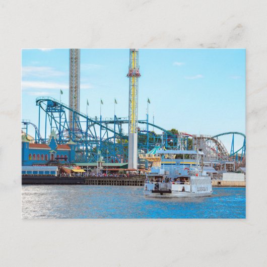 Grona Lund Amusement Park, Stockholm, Zweden Briefkaart (Voorkant)