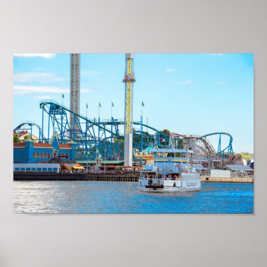 Grona Lund Amusement Park, Stockholm, Zweden Poster (Voorkant)