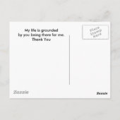 Grond Briefkaart (Achterkant)