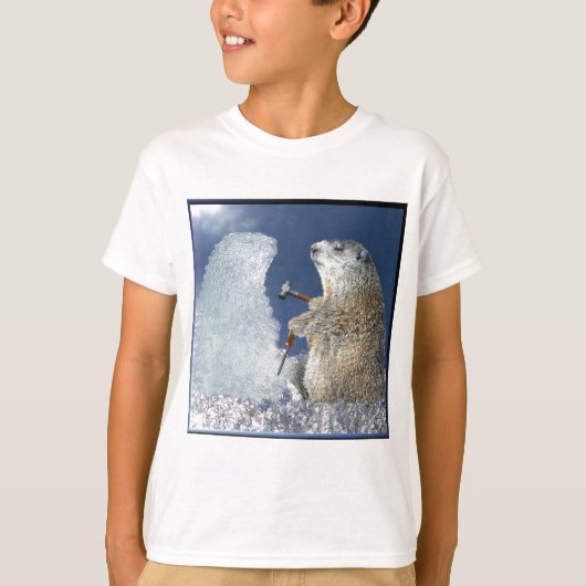 Grond dag ijsvorming t-shirt (Voorkant)