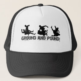 Grond en pond lijn trucker pet